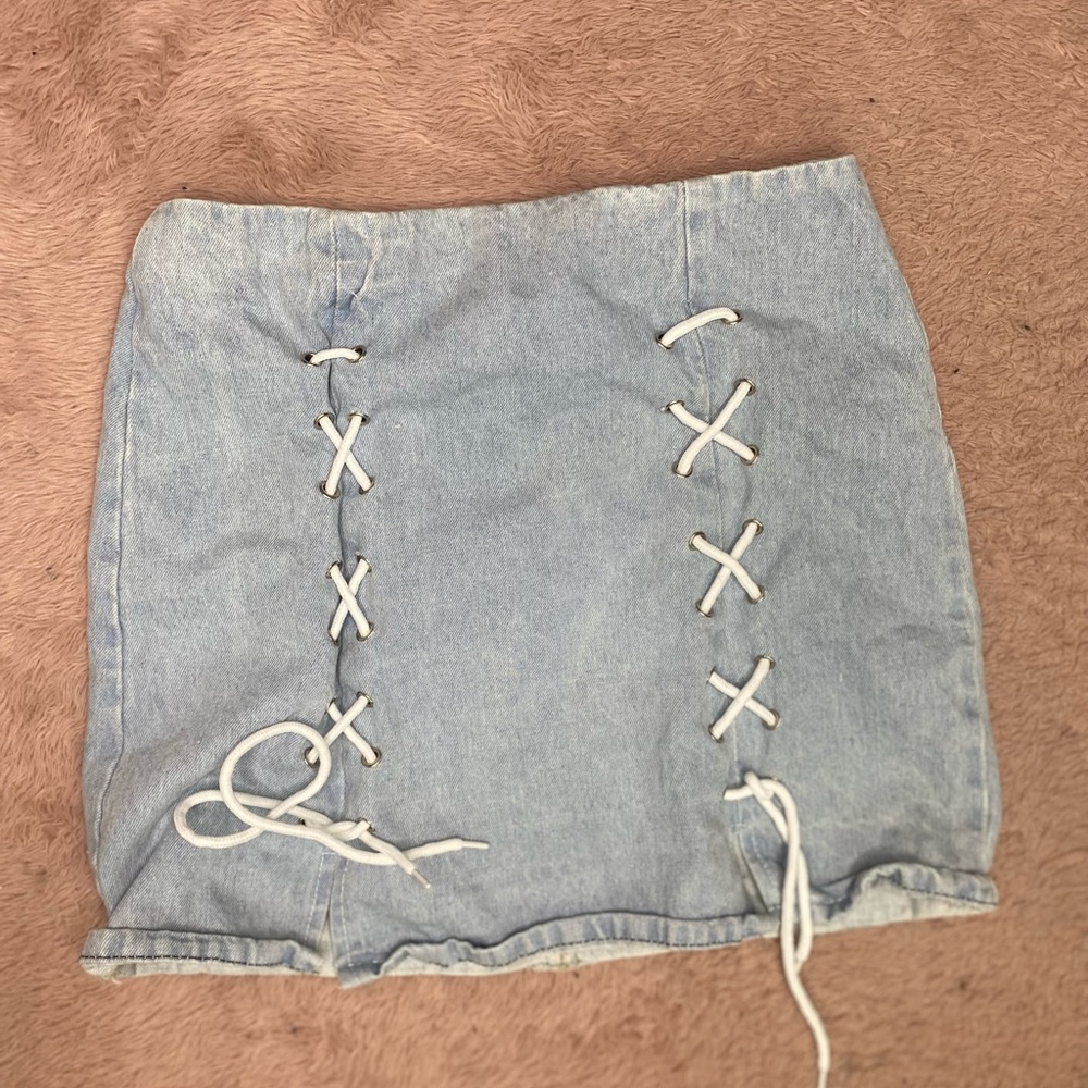 Jean skirt